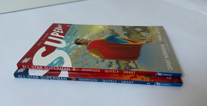 All-Star Superman no. 1 en 2 zgan, Boeken, Strips | Comics, Zo goed als nieuw, Meerdere comics, Amerika, Ophalen of Verzenden