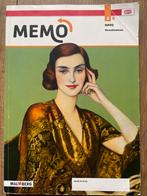 Memo - MAX - leeropdrachtenboek B 3 havo 5.1, Ophalen of Verzenden, Zo goed als nieuw, Overige niveaus, Nederlands