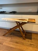 Ouderwetse houten strijkplank, Ophalen, Gebruikt