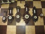 6 antieke uitgestoken barometers., Ophalen