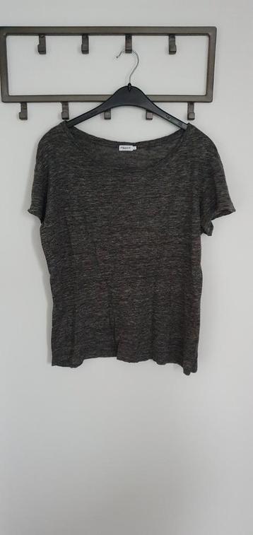 Grijs gemêleerd Filippa K t-shirt maat L beschikbaar voor biedingen
