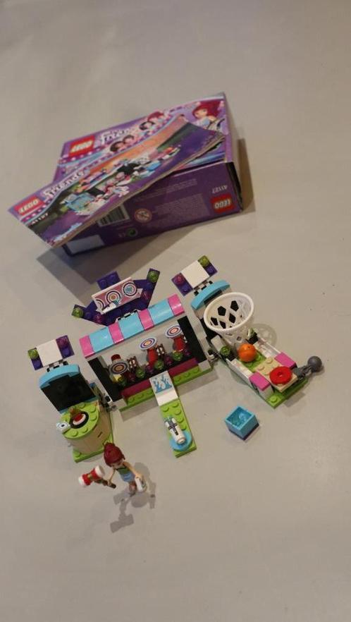 Lego FRIENDS 41127 Pretpark spelletjeshal - compleet, Kinderen en Baby's, Speelgoed | Duplo en Lego, Zo goed als nieuw, Lego, Complete set