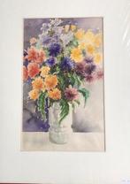 Aquarel van J.W.Verhoeven, Ophalen of Verzenden