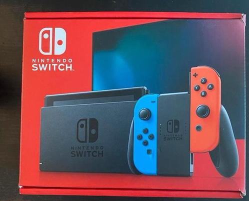 Nintendo Switch 1 + 75+ games, case & handheld extension, Spelcomputers en Games, Spelcomputers | Nintendo Switch, Zo goed als nieuw