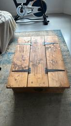 Wooden coffee table, Huis en Inrichting, Ophalen, 50 tot 100 cm, Zo goed als nieuw, Minder dan 50 cm