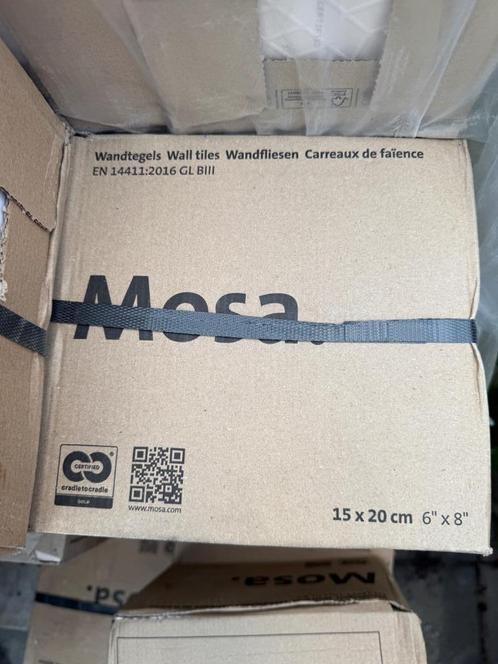 Mosa wandtegels/ vensterbanktegels, Doe-het-zelf en Verbouw, Tegels, Nieuw, Wandtegels, Keramiek, Minder dan 20 cm, 20 tot 40 cm