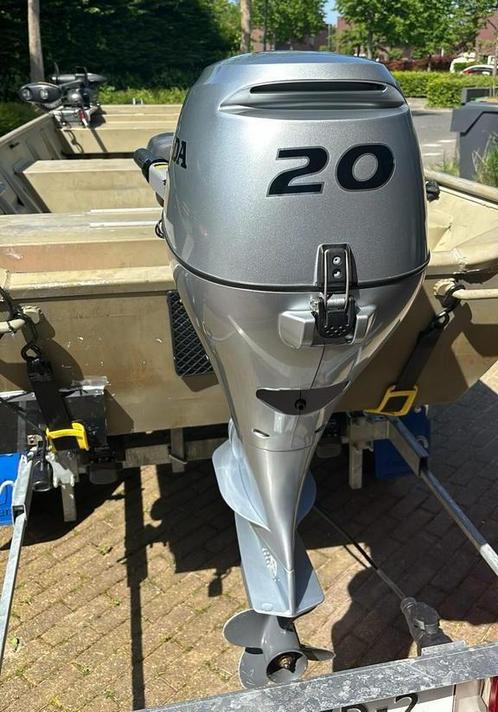 Nette Honda BF20 SHSU uit 2022 (kortstaart), Watersport en Boten, Motorboten en Motorjachten, Zo goed als nieuw, Overige materialen
