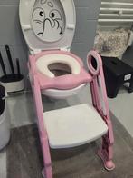 Toilet Trainer met Trapje - Roze, Ophalen, Zo goed als nieuw, Meegroeistoel, Stoelverkleiner