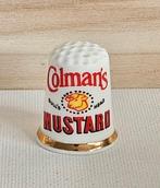 Vingerhoedje reclame, Verzamelen, Verzenden, Zo goed als nieuw, Porselein