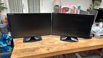 2x iiyama E2773HS monitor beschikbaar voor biedingen