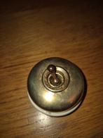 Vintage Porseleinen Lichtschakelaar, Antiek en Kunst, Antiek | Lampen, Ophalen of Verzenden