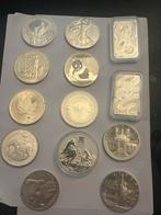 Zilveren munten 1oz en meer!, Verzenden, Zilver