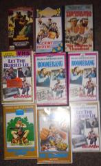 9 x VHS Bud Spencer & Terence Hill, Komedie, Alle leeftijden, Gebruikt, Ophalen of Verzenden