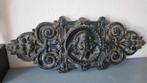 Decoratief Frans gietijzeren ornament met engel kopje
42 bij, Ophalen of Verzenden