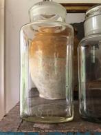 Antieke glazen snoeppot of voorraad pot British Made nr. 50, Antiek en Kunst, Ophalen of Verzenden