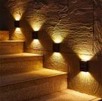 Solar up & down buitenlamp | Draadloze muurlamp, Zonne-energie, Kunststof, Minder dan 50 watt, Wandlamp