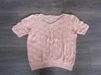 Nieuw gehaakt zomer shirt maat 42/44, Nieuw, Maat 42/44 (L), Roze, Geen merk