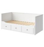 Ikea hemnes bed 160x200, Huis en Inrichting, Slaapkamer | Bedden, 180 cm, Gebruikt, Wit, Hout