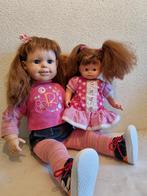 Leuke Grote Meisjes Pop Roxanne met haar Zusje  = Smoby., Kinderen en Baby's, Speelgoed | Poppen, Gebruikt, Ophalen of Verzenden