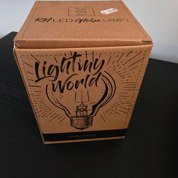Nieuwe Riviera Maison RM LED Globe Lamp L 50% korting  beschikbaar voor biedingen
