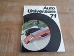 Auto Universum 1971 - Jaar Boek Hardcover Collectors Item, Verzenden, Gelezen, Algemeen