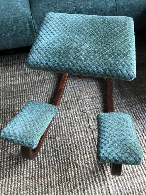 Vintage balansstoel / kniestoel Varier Peter Opsvik, Stokke, Huis en Inrichting, Bureaustoelen, Gebruikt, Bureaukruk, Ergonomisch