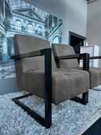 Set van 2 Fauteuils, Twee, Nieuw, Ophalen of Verzenden, Metaal