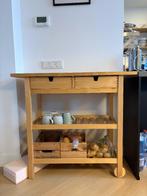 Ikea forhoja roltafel / werktafel / keukentafel, Ophalen, Gebruikt, 100 tot 150 cm, 25 tot 50 cm