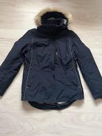 Fouganza dames (paardrij) winterjas met afneembare capuchon., Ophalen, Zo goed als nieuw, Maat 42/44 (L), Blauw