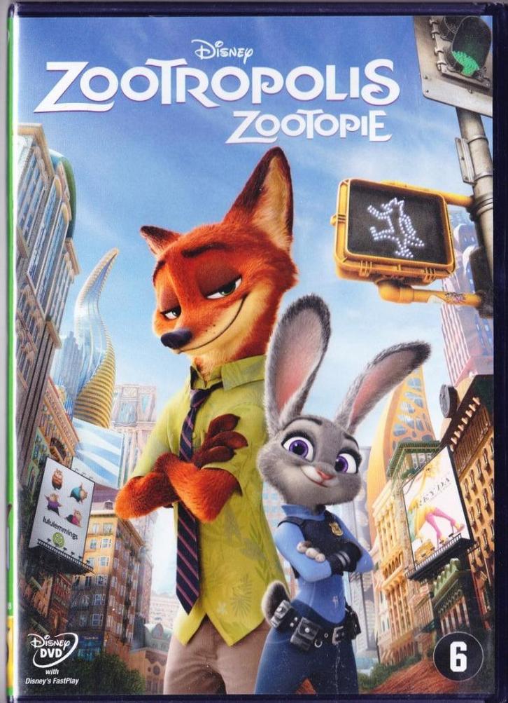 DVD31; Disney's -- Zootropolis -- Zootopie, Cd's en Dvd's, Dvd's | Kinderen en Jeugd, Nieuw in verpakking, Ophalen of Verzenden