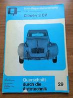 Reparaturanleitung vraagbaak Citroen 2CV 375cc 425cc 1948-63, Auto diversen, Verzenden