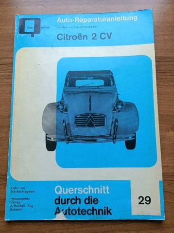 Reparaturanleitung vraagbaak Citroen 2CV 375cc 425cc 1948-63 beschikbaar voor biedingen