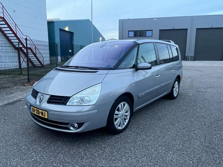 Renault Grand Espace 2.0T Initiale 7p Automaat Leder Pano Ap, Auto's, Renault, Bedrijf, Grand Espace, ABS, Airbags, Airconditioning
