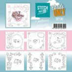 Stitch and Do Cards only 96 met 6 verschillende oplegkaartje, Hobby en Vrije tijd, Kaarten | Zelf maken, Nieuw, Overige thema's