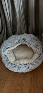 Warme iglo hond/ kattenmand katten mand poes kat pluche, Ophalen of Verzenden, Zo goed als nieuw, Pluche