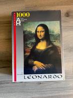 Puzzel Mona Lisa, Hobby en Vrije tijd, Denksport en Puzzels, Ophalen of Verzenden, 500 t/m 1500 stukjes, Gebruikt, Legpuzzel