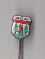 Italië Cortina speldje, Verzamelen, Speldjes, Pins en Buttons, Gebruikt, Niet vindbaar, Niet vindbaar, Speldje of Pin