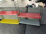 Vintage metalen wandrekje, Huis en Inrichting, Woonaccessoires | Wandplanken en Boekenplanken, Ophalen, Gebruikt