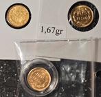 2 pesos 1945 mexico goud, Verzenden, Goud