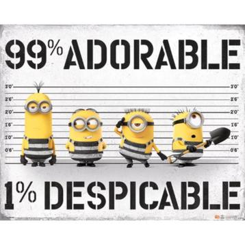 Despicable Me 3 - adorable poster bij Stichting Superwens!   beschikbaar voor biedingen