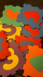 Puzzel mat baby peuter kleuter cijfers en dieren, Ophalen of Verzenden, Zo goed als nieuw
