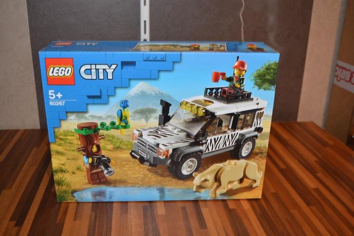 LEGO City 60267 – Safari Off-Roader Gloednieuw in doos!, Kinderen en Baby's, Speelgoed | Duplo en Lego, Nieuw, Lego, Complete set