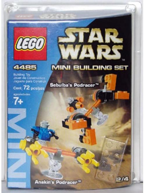 Lego 4485 Star Wars Sebulba and Anakin Podracer NIEUW !!, Kinderen en Baby's, Speelgoed | Duplo en Lego, Nieuw, Lego, Complete set