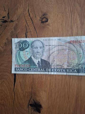 Costa Rica/Colones/ beschikbaar voor biedingen