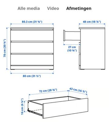 Ladekast malm - afbeelding 4
