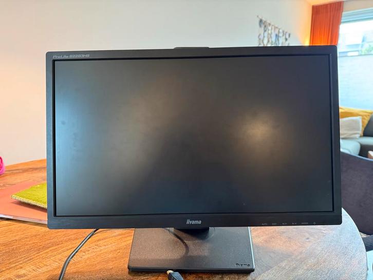2x iiyama ProLite B2283HS – Full HD met draaivoet, speakers, Computers en Software, Monitoren, Gebruikt, 60 Hz of minder, DisplayPort