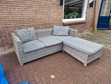 Garden Impressions Loungeset met grijze kussens beschikbaar voor biedingen