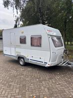 Dethleffs Family 420, Caravans en Kamperen, Caravans, 75 kg, 2 aparte bedden, Treinzit, 750 - 1000 kg