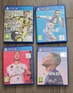 4 x Fifa PS4, Spelcomputers en Games, Gebruikt, Ophalen of Verzenden, Sport, 3 spelers of meer