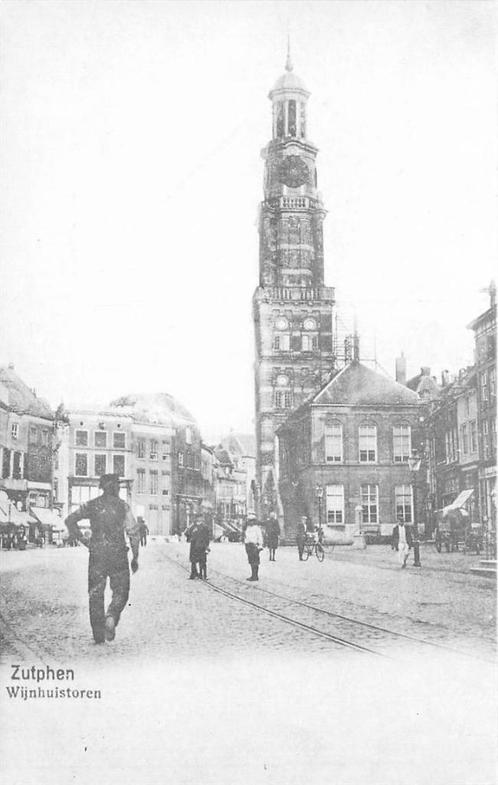 (388-543-019) Zutphen Wijnhuistoren, Verzamelen, Ansichtkaarten | Nederland, Gelderland, Verzenden